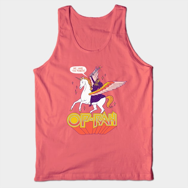 Queen of Power Tank Top by Hillary White Rabbit